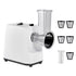 Electric Cheese Grater Salad Maker, 200W Salad Shooter, Electric Vegetable Slicer Shredder Chopper for Fruits with 5 Attachments, Stainless Steel Food Cutter for Vegetables, and Cheeses
