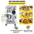 Commercial Food Mixer 30Qt, Food Mixer Commercial with Timing Function, 1100W Stainless Steel Bowl Heavy Duty Electric Commercial Mixer with 3 Speeds Adjustable 108/199/382 RPM, Dough Hook Whisk