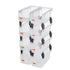 8 Pack Stackable Plastic Storage Bins 27.6x14x13cm Clear Organiser Boxes