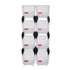 8 Pack Stackable Plastic Storage Bins 27.6x14x13cm Clear Organiser Boxes