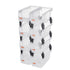 Plastic Stackable Storage Bins, 27.6 x 14 x 13 cm (8 Pack), Plastic Containers for Organizing & Storage Bins for Closet, Garage, Small Parts, Office Supplies, Other Accessories, Transparent