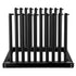 Windshield Rack 9-Lite, Windshield Truck Rack Steel, Windshield Glass Rack 24-Inch Height, Windshield Rack for Truck with PVC Pad & Foam Padding, Glass Rack for Truck, for Glass Transportation