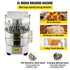 Commercial Dough Food Mixer, 8L Large Capacity Stainless Steel Mixer with Bowel, Hook, Shield, Reset Button, 450W Tilt-Head Kitchen Dough Mixers for Cake, Cream, Egg Fluid, Fillings