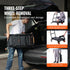 Aluminum Hand Truck, 2 in 1, 136 kg Max Load Capacity, Heavy Duty Industrial Convertible Folding Hand Truck and Dolly, Utility Cart Converts from Hand Truck to Platform Cart with Rubber Wheels