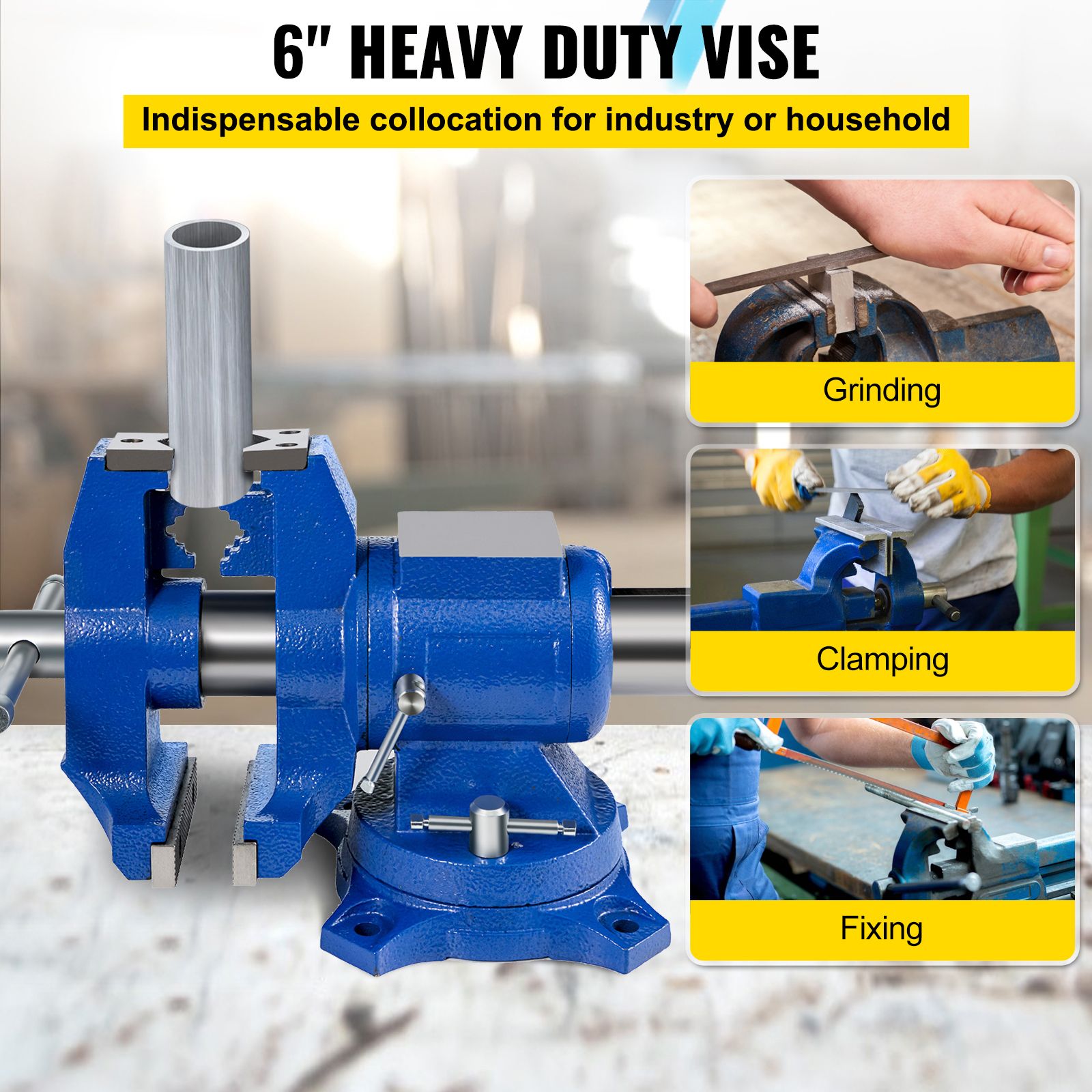 Multipurpose Bench Vice 5