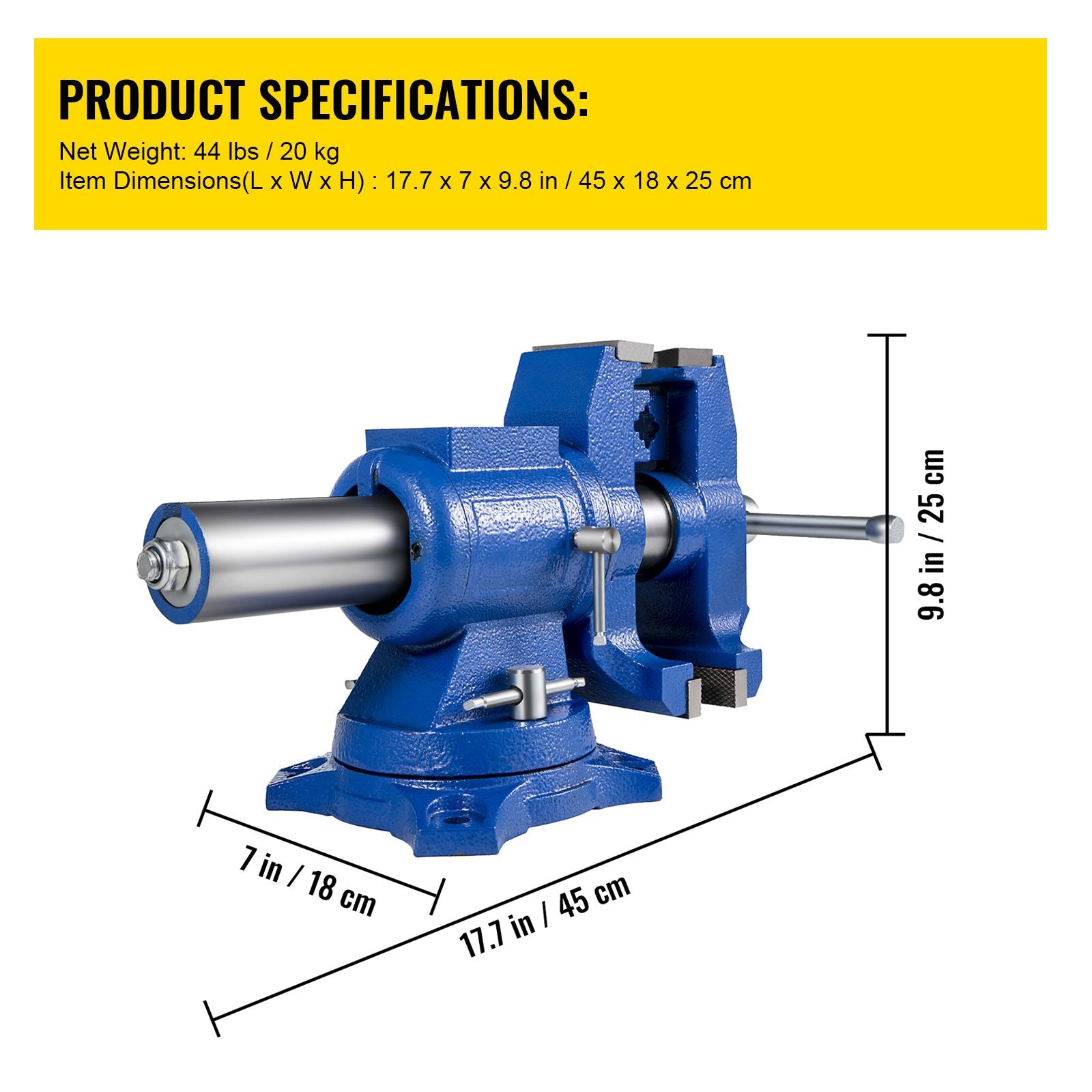 Multipurpose Bench Vice 5