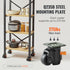 Leveling Casters Set of 4 Heavy Duty 360° Swivel Wheels 500kg Capacity