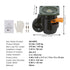 Leveling Casters Set of 4 Heavy Duty 360° Swivel Wheels 500kg Capacity