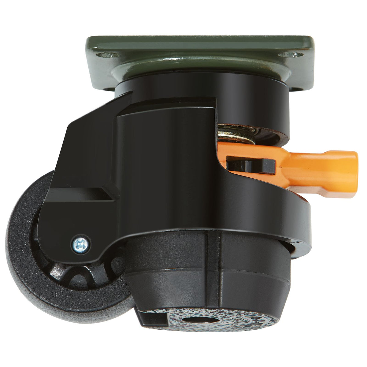 Leveling Casters Set of 4 Heavy Duty 360° Swivel Wheels 500kg Capacity