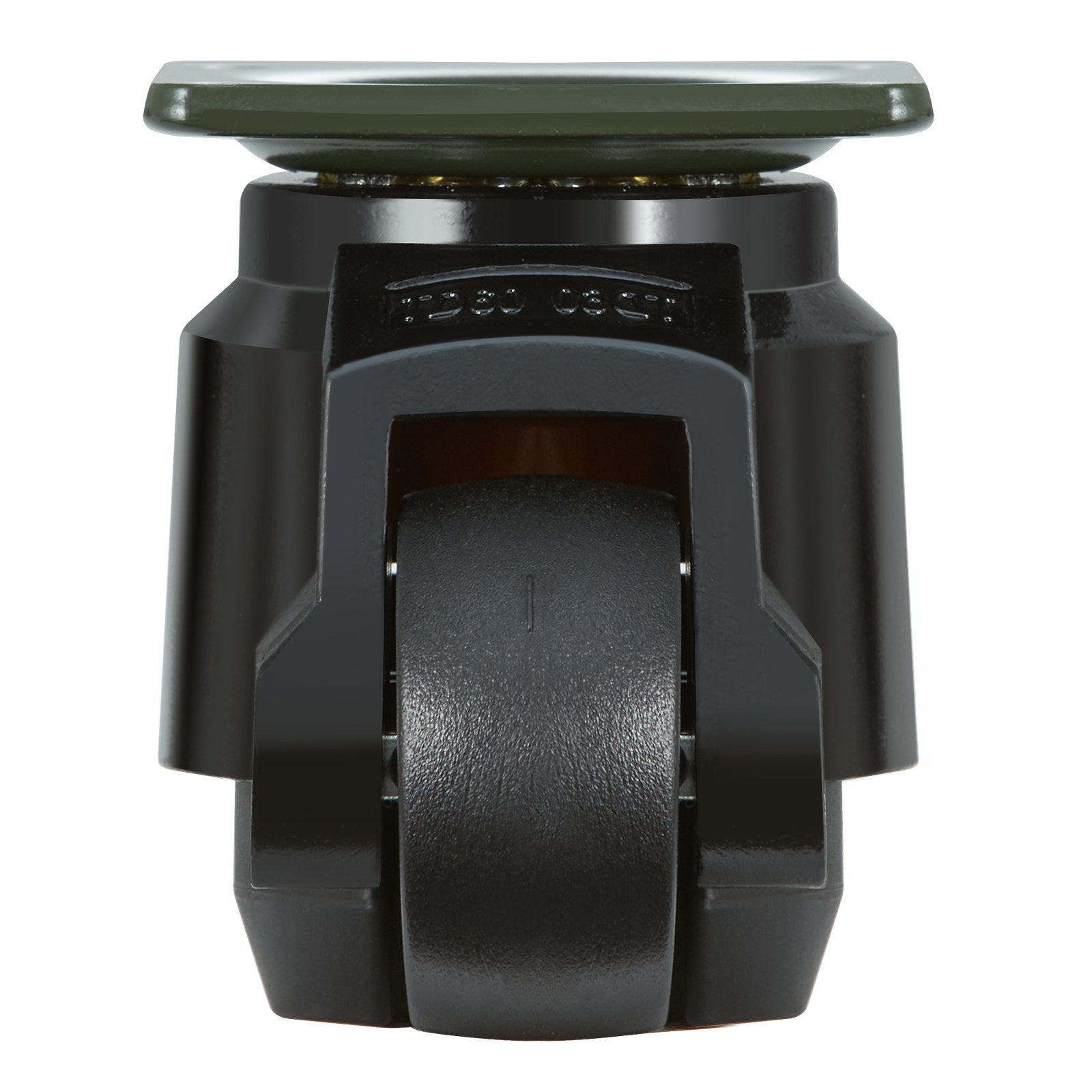 Leveling Casters, Set of 4, 500 kg Total Load Capacity, 50.8 mm, Heavy Duty with Upgraded Handle Design, 360 Degree Swivel Caster Wheels, Adjustable Casters with Feet for Workbench, Machine