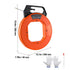 100ft Fiberglass Fish Tape Wire Puller Non-Conductive Cable Tool