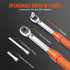 Torque Wrench Adjustable Torque Wrench 1/4" Drive 20-200in.lb/2.3-23Nm