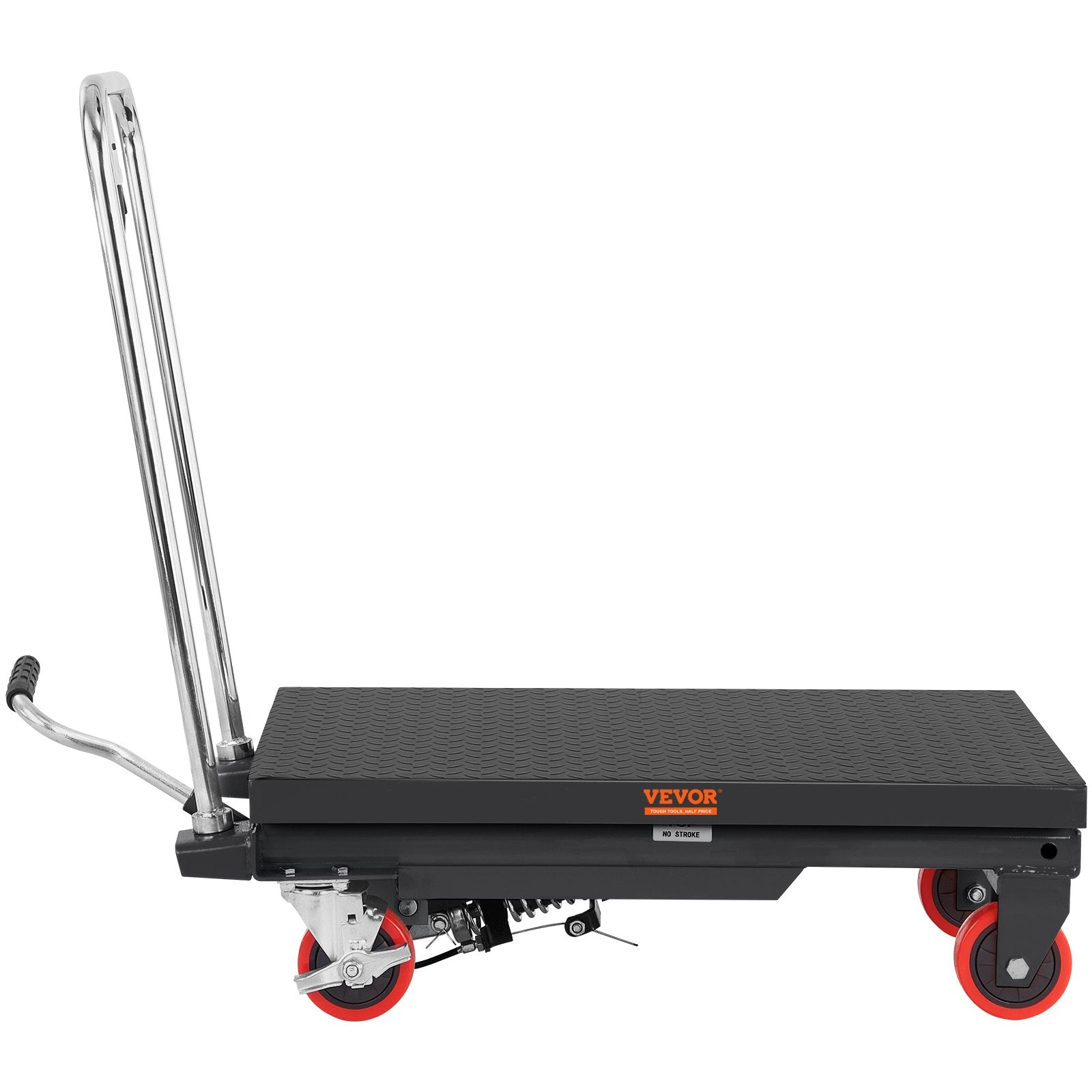 Hydraulic Lift Table Cart, 330lbs Capacity 28.5