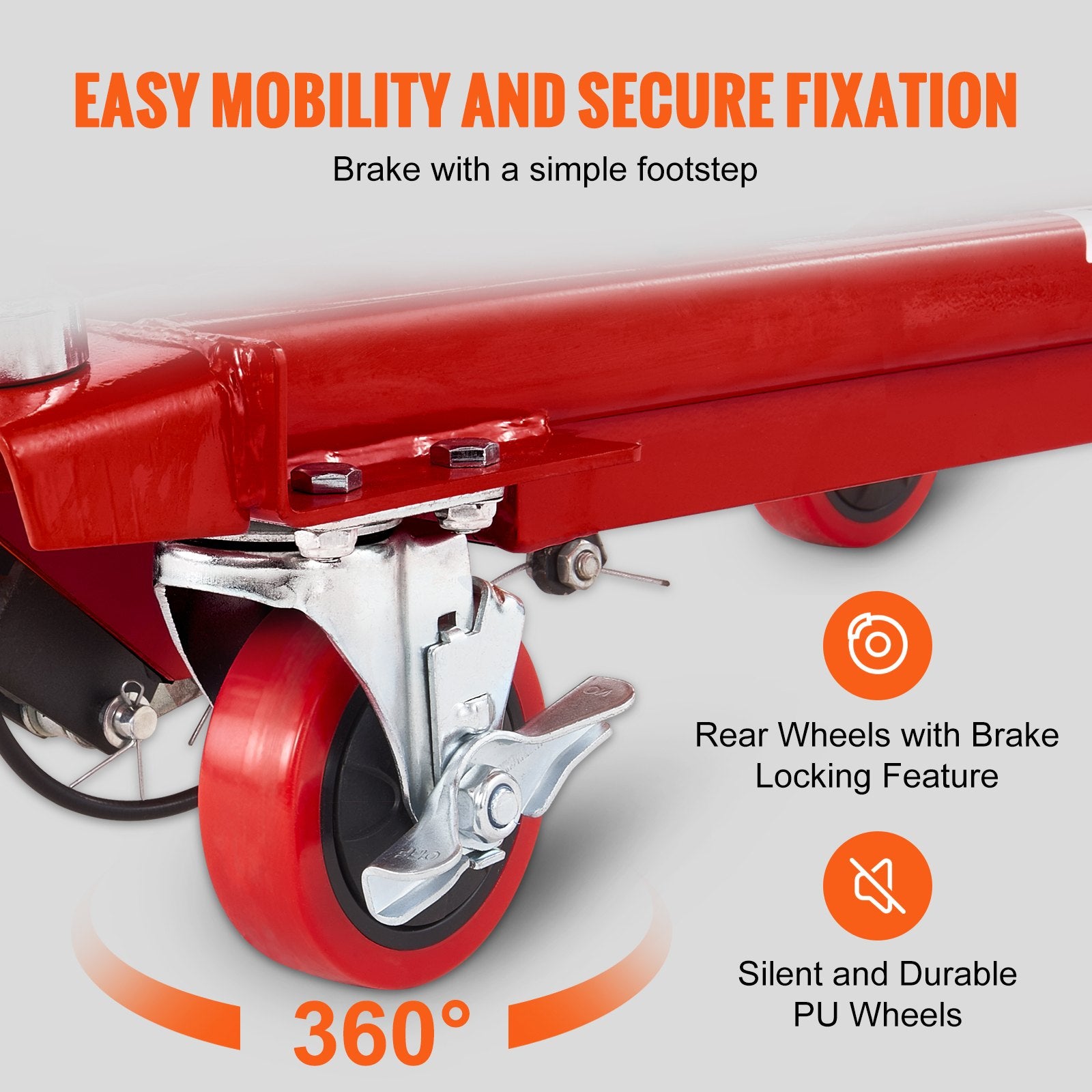 Hydraulic Lift Table Cart, 330lbs Capacity 28.5