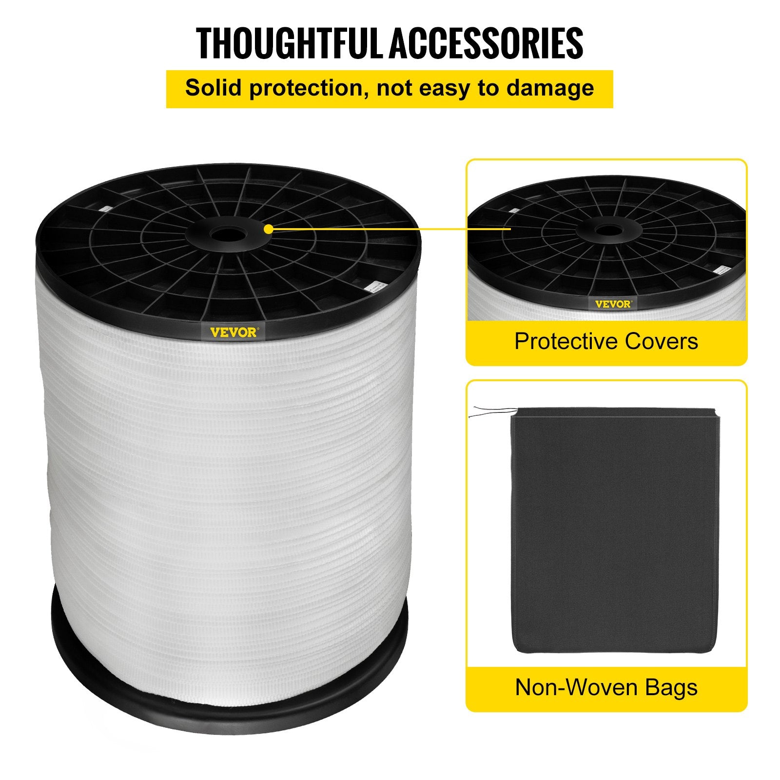 6000Lbs Polyester Pull Tape, 528\' x 1\