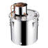 Moonshine Still 13 Gal Water Alcohol Distiller Brewing Kit Stainless Steel
