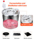 VEVOR Moonshine Still 3 Gal Water Alcohol Distiller Brewing Kit Stainless Steel
