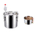 VEVOR Moonshine Still 3 Gal Water Alcohol Distiller Brewing Kit Stainless Steel
