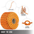 1/2 Inch Double Braid Polyester Rope 200ft Nylon Core Pulling Rope Outdoor