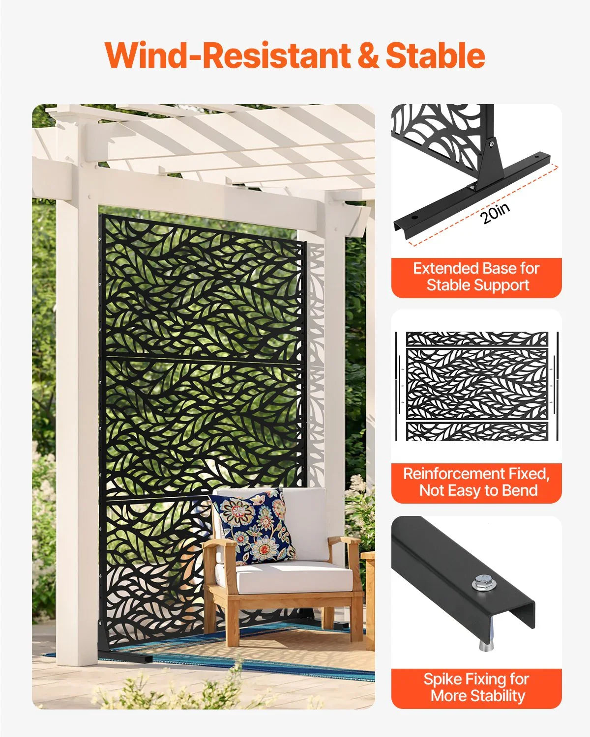 Metal Privacy Screen, 47