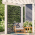 Metal Privacy Screen, 47" W x 72" H, Outdoor Privacy Screens & Panels, Freestanding Outdoor Divider with Stand, 3-Panel Decorative Garden Steel Privacy Fence for Balcony Patio Indoor Room Black