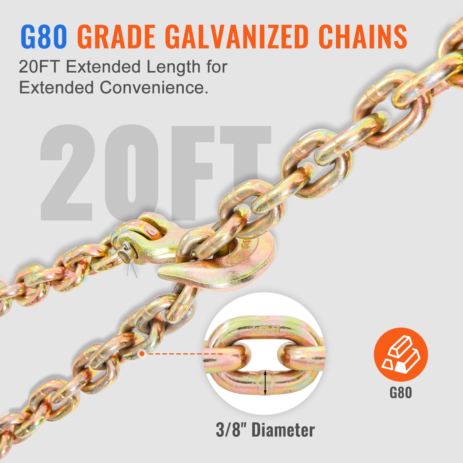 Ratchet Chain Binder 3/8
