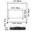 Telescopic Backdrop Banner Stand 8' x 8' Banner Stand Adjustable Step and Repeat Backdrop Banner Stand Retractable Banner Stand with Carrying Bag (8 ft)