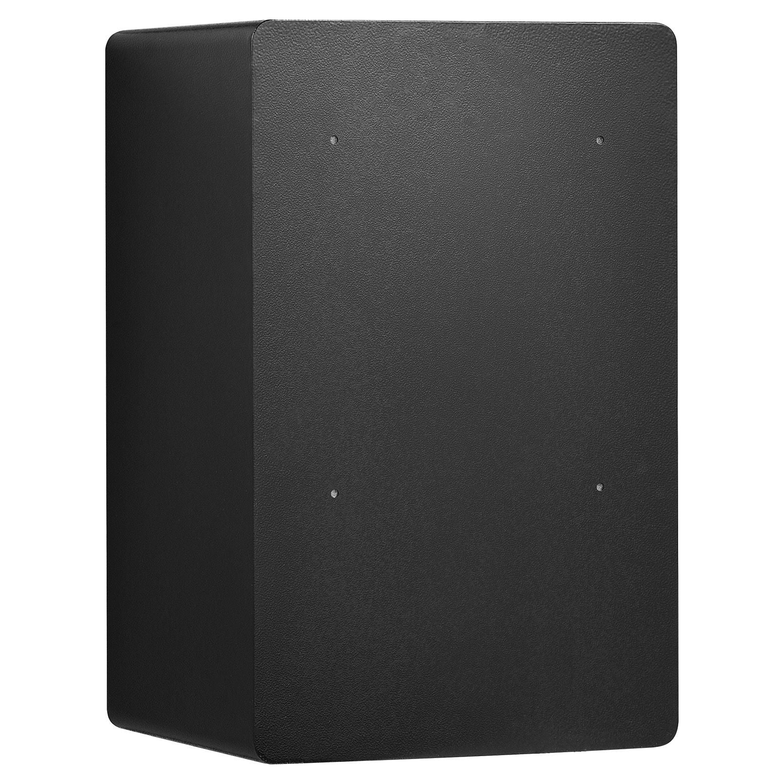 Single Door 3.5 cu.ft Safe Box with Key Lock & Password, Safe Lock Box with Fireproof Bag, Key Rack, LED Light, and 2 Shelves for Money, Documents, Jewelry, and Valuables, Black
