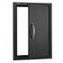 BBQ Access Door, 415x570 mm Single Outdoor Kitchen Door, Cold Plate Flush Mount Door, Wall Vertical Door with Handle, for BBQ Island, Grilling Station, Outside Cabinet