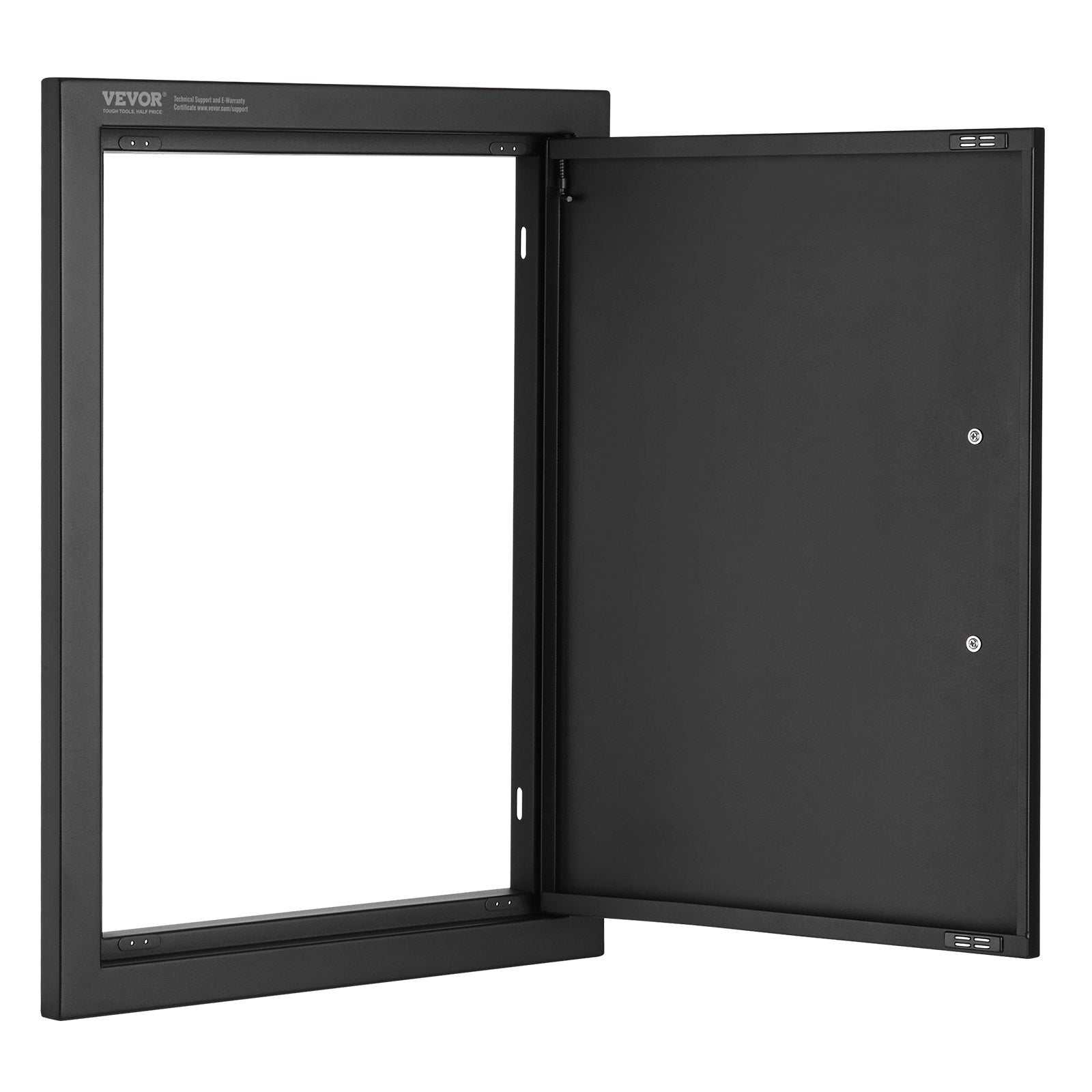 BBQ Access Door, 415x570 mm Single Outdoor Kitchen Door, Cold Plate Flush Mount Door, Wall Vertical Door with Handle, for BBQ Island, Grilling Station, Outside Cabinet