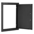 BBQ Access Door, 415x570 mm Single Outdoor Kitchen Door, Cold Plate Flush Mount Door, Wall Vertical Door with Handle, for BBQ Island, Grilling Station, Outside Cabinet