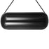 4 Pack 10x28in Boat Fenders Ribbed Vinyl Boat Bumpers with Ropes Black