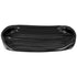4 Pack 10x28in Boat Fenders Ribbed Vinyl Boat Bumpers with Ropes Black