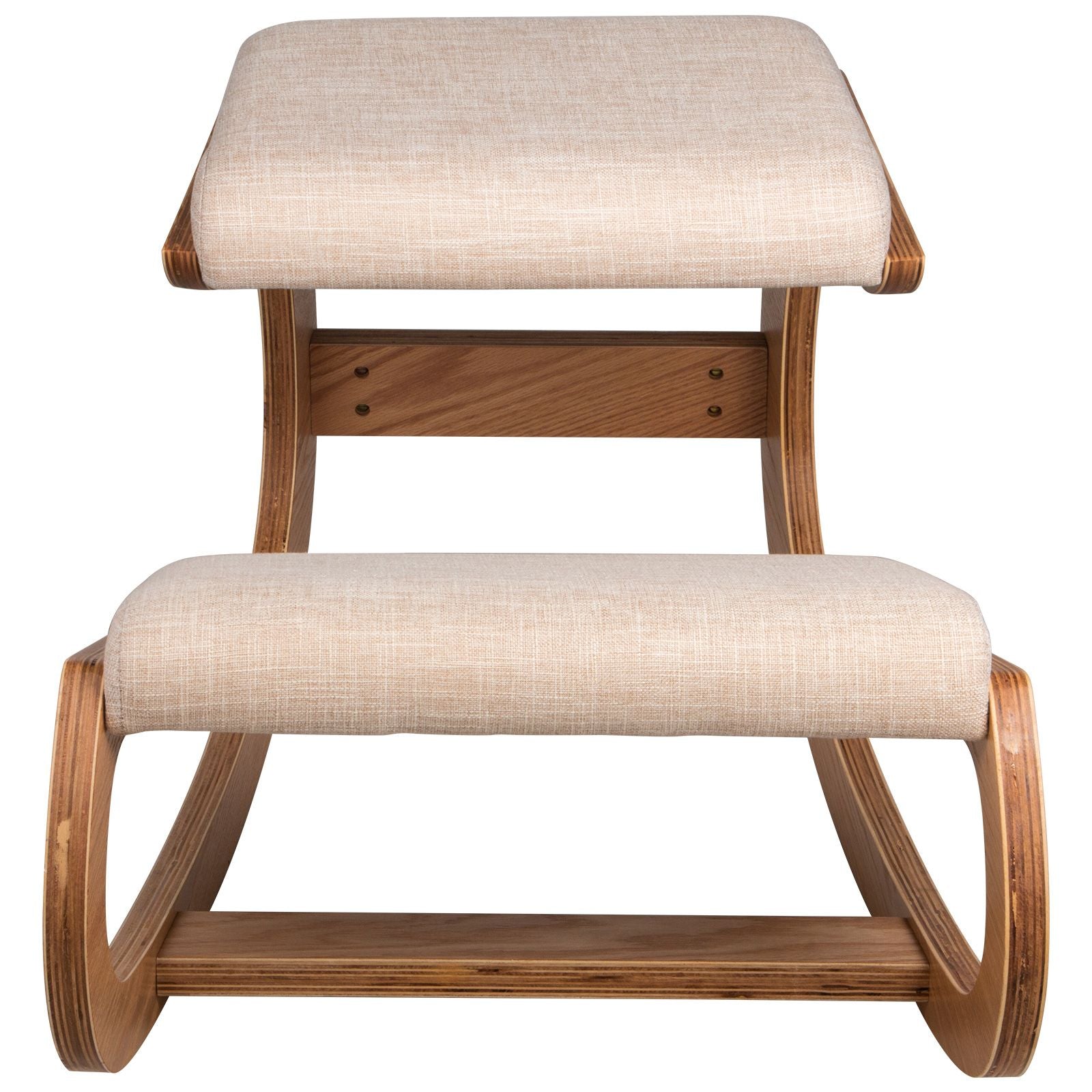 Ergonomic Kneeling Chair Heavy Duty Better Posture Kneeling Stool Office Chair Home for Body Shaping Relieveing Stress Meditation Desk Computer Kneeling Stool Chair