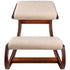 Vevor Ergonomic Kneeling Chair Wooden Neck Pain Relief Relieve Fatigue Wood Stool