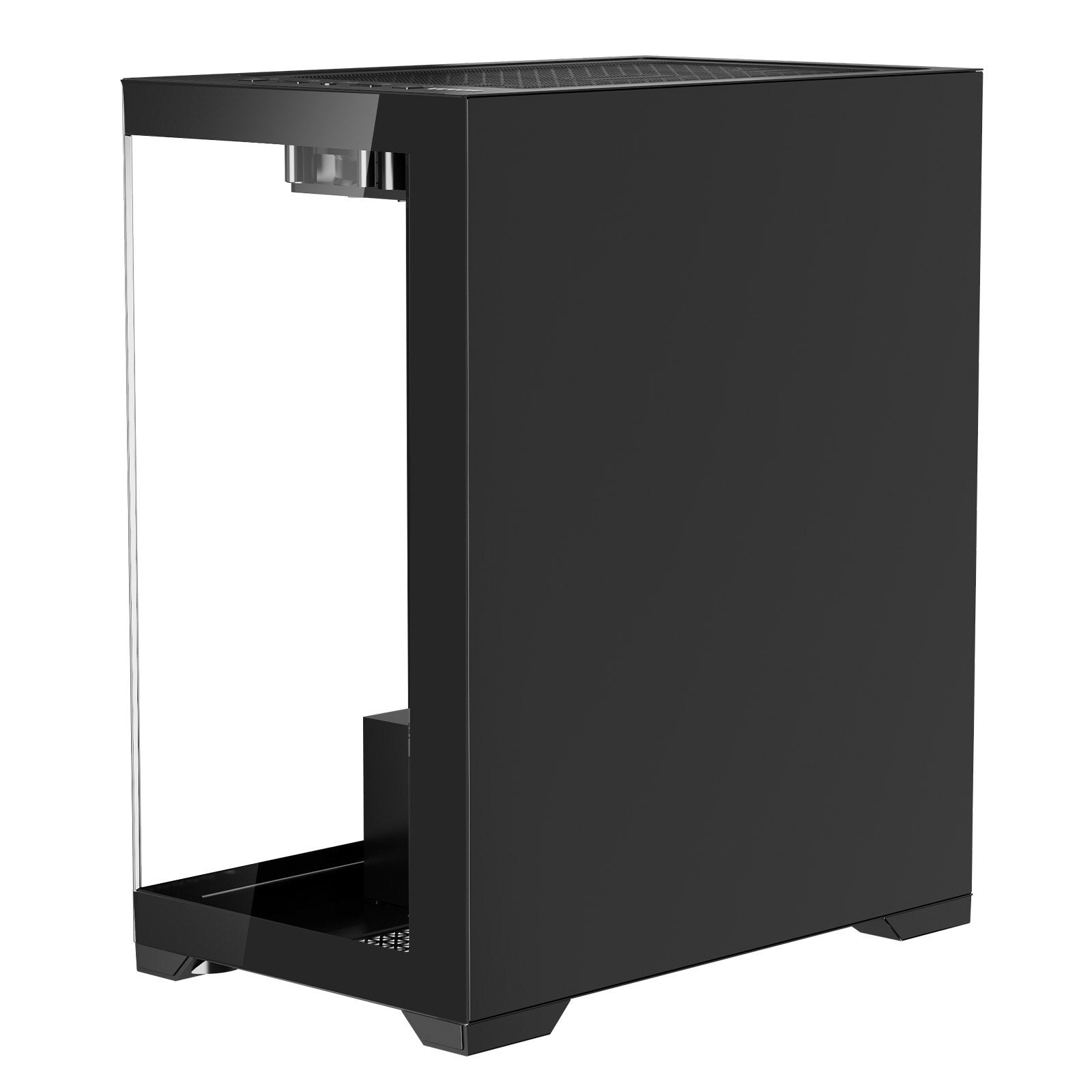 PC Gaming Case Mid-Tower Computer Case with 2 Fans for ATX Motherboard