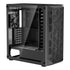 PC Gaming Case, Mid-Tower, Computer Case with High-Airflow Tempered Glass Panel, Dust Filter, 4 x 120 mm Fans, Cable Management, for GPU up to 270 mm in Length, Compatible with ATX/M-ATX/ITX