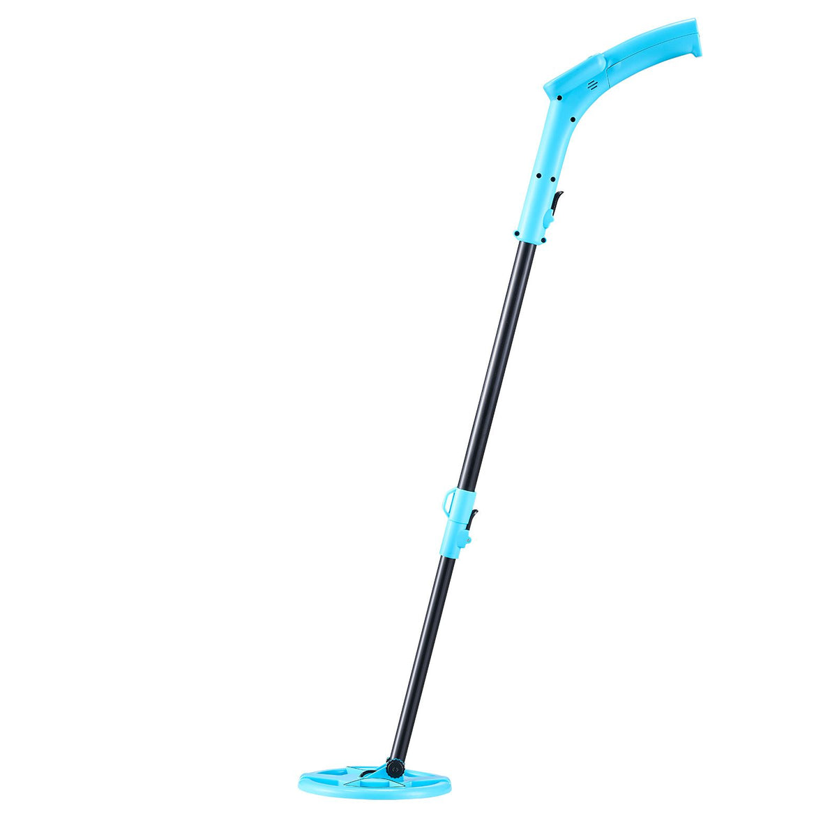 Metal Detector, 101.6 mm, Lightweight Metal Detector with LCD Display, 152.4 mm IP68 Waterproof Search Coil, Adjustable 650-930 mm Gold Detector, Easy to Use, for Detecting Gold Exploration