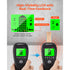 Stud Finder Wall Scanner, 5 in 1, Electronic Wall Stud Detector with Smart Sensor, High-Definition LCD Display and Audio Alarm, for the Center and Edge of Metal, AC Wire, Joists, Pipes, Black