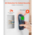5-in-1 Stud Finder Wall Scanner, Electronic Stud Detector, LCD & Alarm, Blue