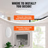 4 PCs 203.2 mm in Ceiling Speakers, 100-Watts, Flush Mount Ceiling & in-Wall Speakers