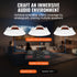 4 PCs 203.2 mm in Ceiling Speakers, 100-Watts, Flush Mount Ceiling & in-Wall Speakers