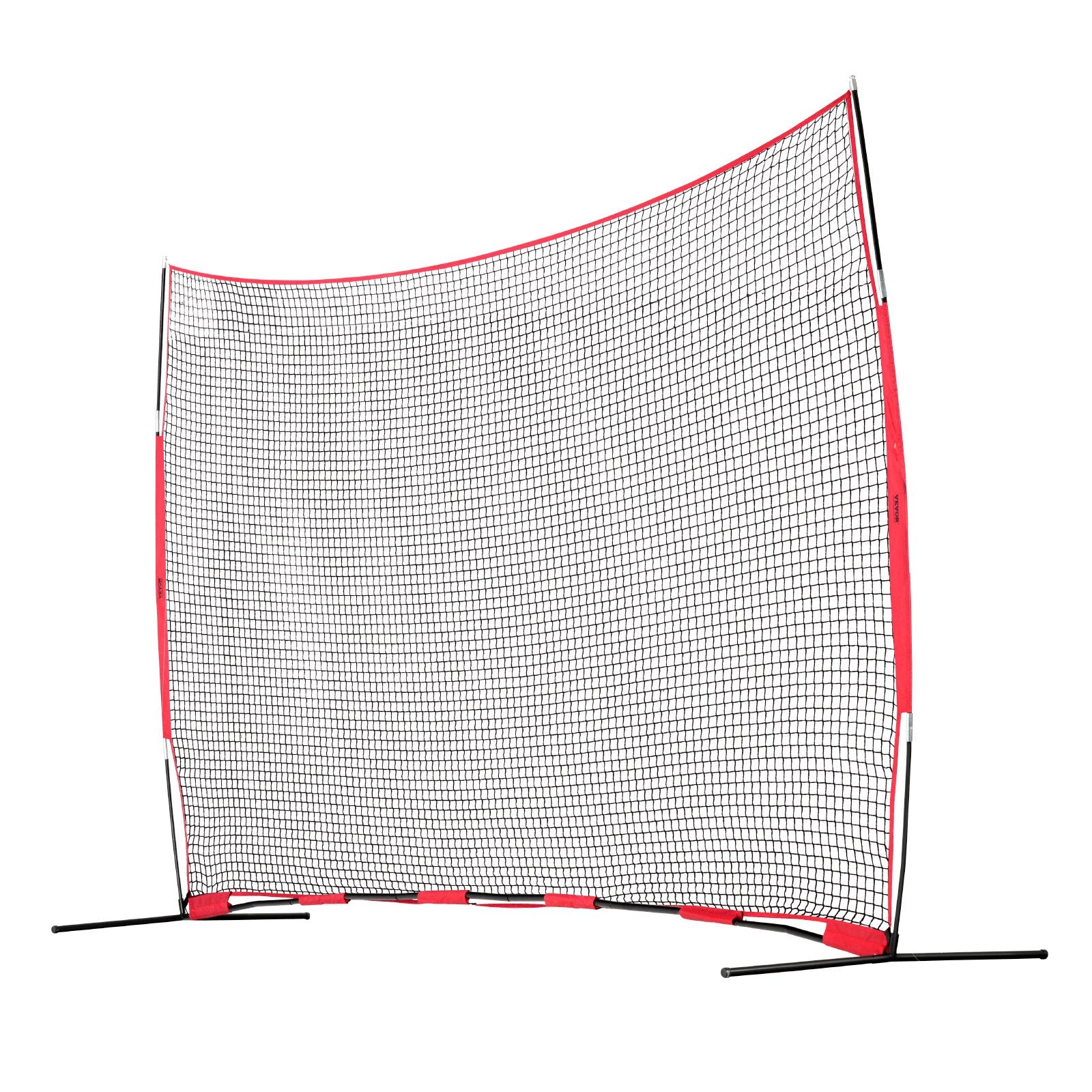 Barricade Backstop Net, 16x10 ft Ball Sports Barrier Netting, Portable Practice Equipment with Carry Bag, Protection Screen for Baseball Softball Lacrosse Soccer Hockey Training, for Backyard