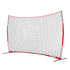 Barricade Backstop Net, 16x10 ft Ball Sports Barrier Netting, Portable Practice Equipment with Carry Bag, Protection Screen for Baseball Softball Lacrosse Soccer Hockey Training, for Backyard