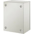 Steel Electrical Box 16'' x 12'' x 8'' Electrical Enclosure Box, Carbon Steel Hinged Junction Box, IP65 Weatherproof Metal Box Wall-Mounted Electronic Equipment Enclosure Box with Mounting Plate