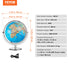 VEVOR Educational Globe for Kids, 254 mm, Interactive AR World Globe with AR Golden Globe APP LED Night Lighting Rotation, STEM Toy Gifts for Kids Compatible with Android or iOS Devices