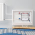 5-Branch Radiant Heat Manifold, 1/2" PEX Tubing Manifold, Stainless Steel PEX Manifold for Hydronic Radiant Floor Heating, Radiant Heat PEX Manifold Kit with 1/2" Adapters Included
