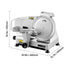 Meat Slicer 180W 250 mm Electric Deli Food Slicer for Meat Bread Cheese