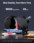 VEVOR Meat Slicer 180W 190 mm Electric Deli Food Slicer for Meat Bread Cheese