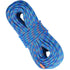 10.2mm Dynamic Climbing Rope, 50M(164ft) Outdoor Rock Climbing Rope 25KN Breaking Tension, Stretchable Fiber Rope with Steel Snap Hooks for Escape, Rappelling, Fire Rescue, Blue